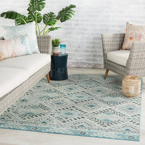 Jaipur Living Rhythmik By Nikki Chu Blue 40 X 58 Area Rug RUG145830 803-139392 Image 4