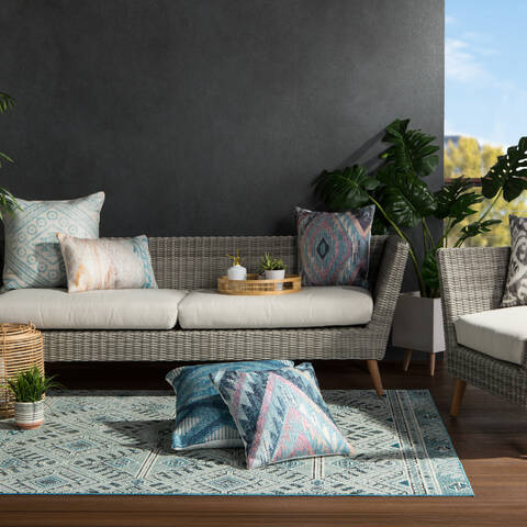 Jaipur Living Rhythmik By Nikki Chu Blue 40 X 58 Area Rug RUG145830 803-139392 Image 5