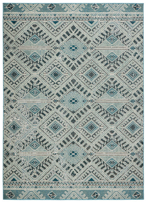 Jaipur Living Rhythmik By Nikki Chu Blue 40 X 58 Area Rug RUG145830 803-139392 Image 0