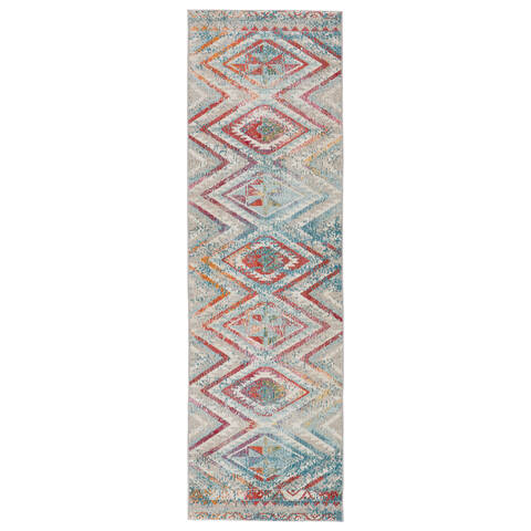 Jaipur Living Rhythmik By Nikki Chu Grey Runner 26 X 80 Area Rug RUG145844 803-139396 Image 0