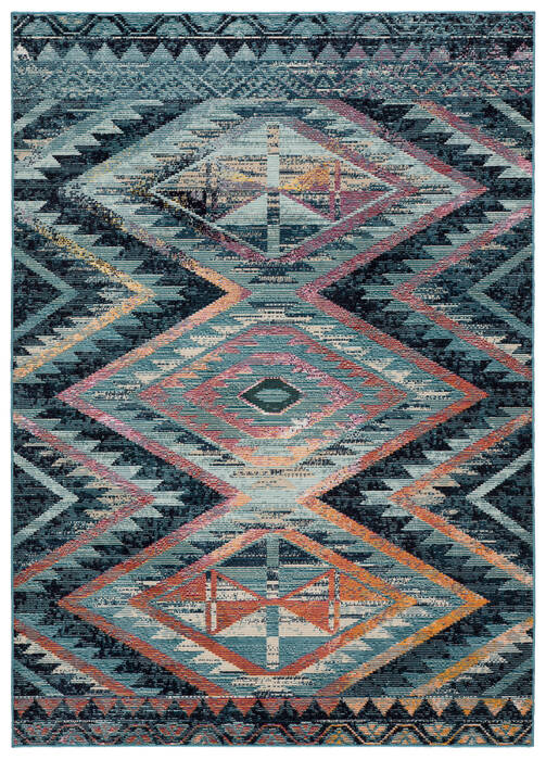 Jaipur Living Rhythmik By Nikki Chu Blue 40 X 58 Area Rug RUG145850 803-139402 Image 0