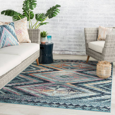 Jaipur Living Rhythmik By Nikki Chu Blue 53 X 76 Area Rug RUG145851 803-139403 Image 4