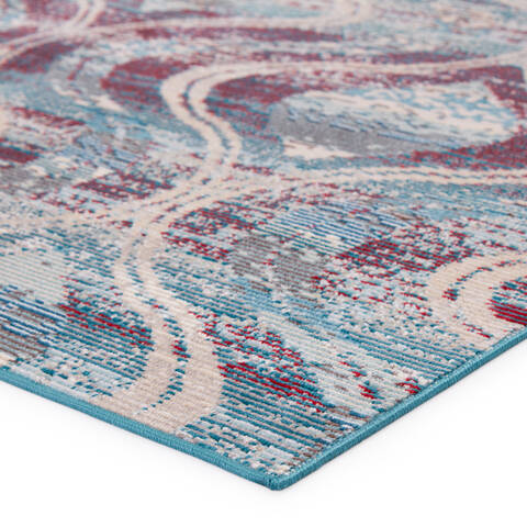 Jaipur Living Rhythmik By Nikki Chu Blue 710 X 100 Area Rug RUG148521 803-139413 Image 1