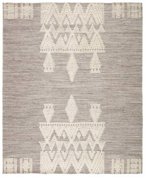 Jaipur Living Rize Grey Rectangle 10x14 ft Wool Carpet 139424