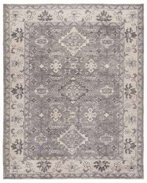 Jaipur Living Salinas Grey Rectangle 8x11 ft Wool Carpet 139466