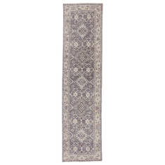Jaipur Living Salinas Grey Runner 10 to 12 ft Wool Carpet 139467