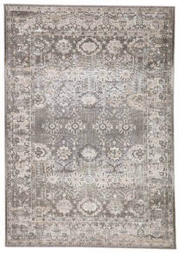 Jaipur Living Sinclaire Grey Rectangle 5x8 ft Polyester Carpet 139514