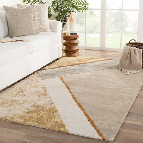 Jaipur Living Syntax Yellow 20 X 30 Area Rug RUG144229 803-139589 Image 4