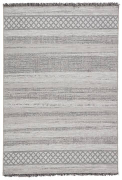 Jaipur Living Tikal Grey Rectangle 5x8 ft Polypropylene and Polyester Carpet 139620