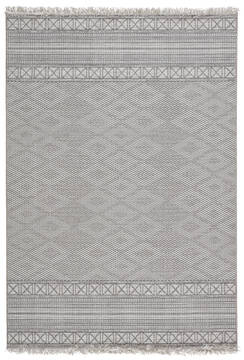 Jaipur Living Tikal Grey Rectangle 5x8 ft Polypropylene and Polyester Carpet 139625