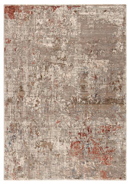 Jaipur Living Valentia Beige Rectangle 6x9 ft Polyester and Viscose Carpet 139669
