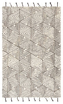 Jaipur Living Vera By Nikki Chu White Rectangle 5x8 ft Wool Carpet 139780