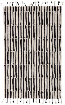 Jaipur Living Vera By Nikki Chu Black Rectangle 8x10 ft Wool Carpet 139810