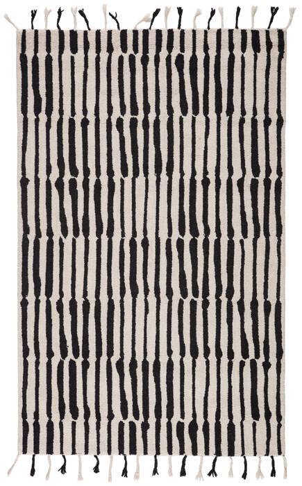 Jaipur Living Vera By Nikki Chu Black 90 X 120 Area Rug RUG145422 803-139811 Image 0