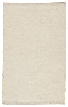 Jaipur Living Vestra White Rectangle 5x8 ft Polyester and Wool Carpet 139864