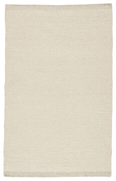 Jaipur Living Vestra White Rectangle 8x10 ft Polyester and Wool Carpet 139865