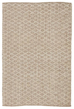 Jaipur Living Zealand Beige Rectangle 2x4 ft Cotton and Jute Carpet 139917