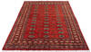 Bokhara Red Hand Knotted 57 X 78  Area Rug 700-139924 Thumb 1