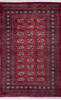 Bokhara Red Hand Knotted 51 X 80 Area Rug 700-139936 Thumb 0