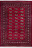 Bokhara Red Hand Knotted 59 X 83  Area Rug 700-139937 Thumb 0