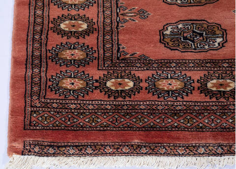 Bokhara Purple Runner Hand Knotted 28 X 99 Area Rug 700-139939 Image 3