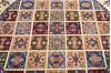 Chobi Beige Round Hand Knotted 69 X 69 Area Rug 700-139940 Thumb 3