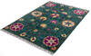 Chobi Green Hand Knotted 41 X 57  Area Rug 700-139945 Thumb 2