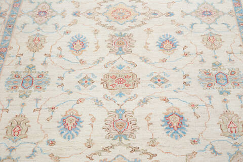 Chobi White Hand Knotted 57 X 85 Area Rug 700-139946 Image 3