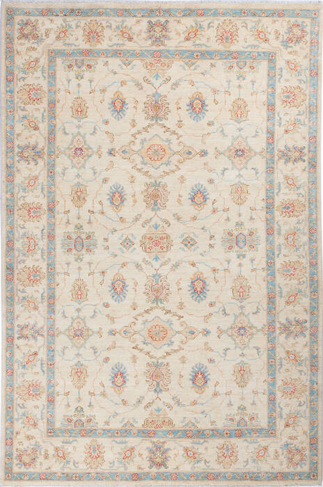 Chobi White Hand Knotted 57 X 85 Area Rug 700-139946 Image 0