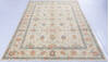 Chobi White Hand Knotted 57 X 85  Area Rug 700-139946 Thumb 1