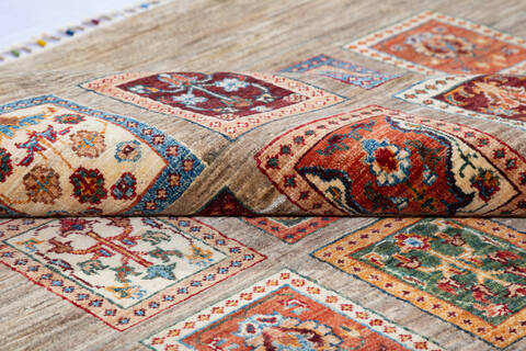 Chobi Brown Hand Knotted 511 X 80 Area Rug 700-139949 Image 6