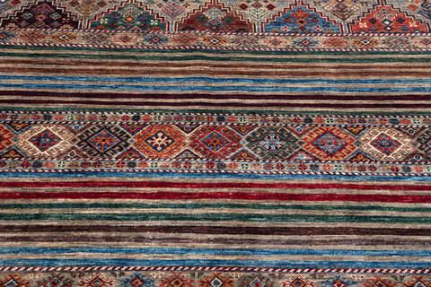 Chobi Multicolor Hand Knotted 50 X 66 Area Rug 700-139950 Image 3
