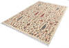 Chobi Beige Hand Knotted 57 X 711  Area Rug 700-139952 Thumb 2