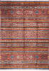 Chobi Multicolor Hand Knotted 81 X 114 Area Rug 700-139955 Thumb 0