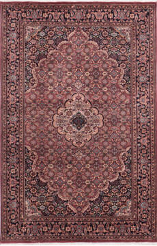 Mahi Red Hand Knotted 4'0" X 6'3"  Area Rug 905-139958