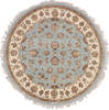 Jaipur Blue Round Hand Knotted 40 X 41  Area Rug 905-139962 Thumb 0