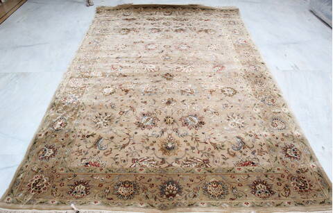 Jaipur Brown Hand Knotted 61 X 92 Area Rug 905-139964 Image 1