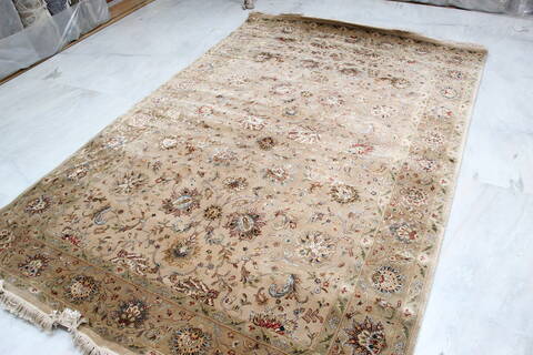 Jaipur Brown Hand Knotted 61 X 92 Area Rug 905-139964 Image 4
