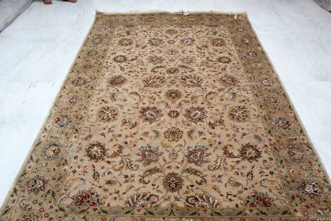 Jaipur Brown Hand Knotted 61 X 92 Area Rug 905-139964 Image 5