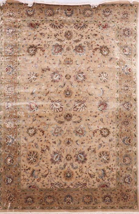Jaipur Brown Hand Knotted 61 X 92 Area Rug 905-139964 Image 0