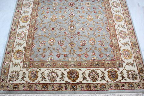 Jaipur Blue Hand Knotted 50 X 73 Area Rug 905-139965 Image 2