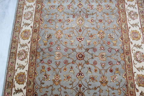 Jaipur Blue Hand Knotted 50 X 73 Area Rug 905-139965 Image 3