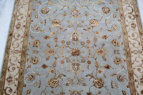 Jaipur Blue Hand Knotted 50 X 71 Area Rug 905-139966 Image 3