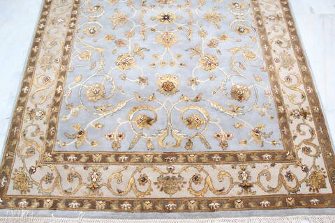Jaipur Blue Hand Knotted 51 X 71 Area Rug 905-139967 Image 2