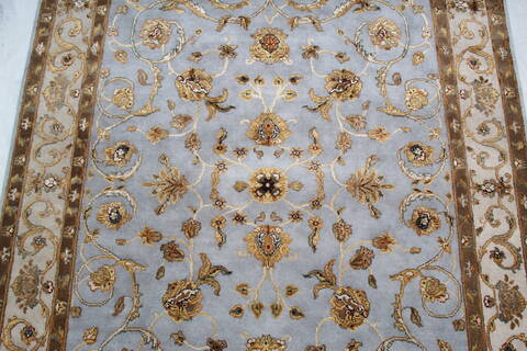 Jaipur Blue Hand Knotted 51 X 71 Area Rug 905-139967 Image 3