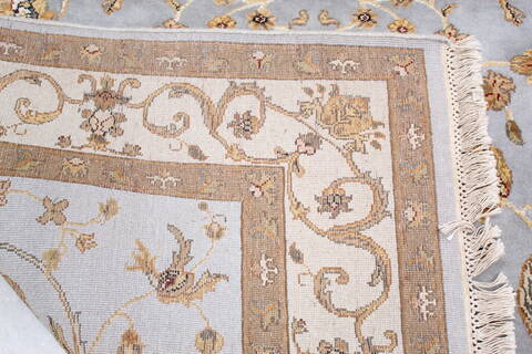 Jaipur Blue Hand Knotted 51 X 71 Area Rug 905-139967 Image 6