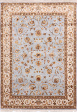 Jaipur Blue Hand Knotted 5'1" X 7'1"  Area Rug 905-139967