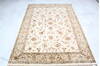 Jaipur White Hand Knotted 51 X 72  Area Rug 905-139972 Thumb 1