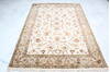 Jaipur White Hand Knotted 51 X 73  Area Rug 905-139973 Thumb 1