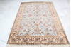 Jaipur Blue Hand Knotted 51 X 72  Area Rug 905-139974 Thumb 1